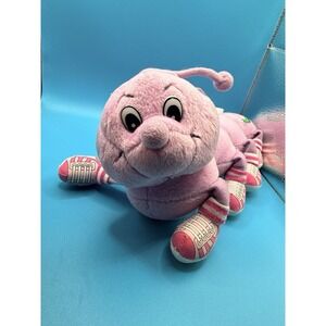 Vintage Lots-A-Lots-A-Leggggggs Pink Caterpillar Plush Dizzie